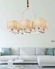 Миниатюра фото подвесная люстра lumina deco liniano ldp 17100-6 chr | 220svet.ru