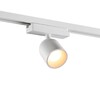 Миниатюра фото светильник трековый однофазный двухжильный светодиодный novotech solette 359805 белый | 220svet.ru