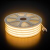 Миниатюра фото комплект светодиодной влагозащищенной ленты apeyron 10w/m 120led/m 2835smd теплый белый 15m 10-143 | 220svet.ru