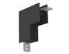 Миниатюра фото коннектор угловой 90° внутренний для накладного шинопровода ambrella light magnetic gv1128 | 220svet.ru