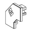 Миниатюра фото заглушка deko-light end cap p-ev-02-08 set 2 pcs 978231 | 220svet.ru