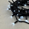 Миниатюра фото гирлянда нить 10м белая с мерцанием белого диода 24в, 100 led, провод черный каучук 2,3мм, ip65 ltc eco100blw-1-1w | 220svet.ru