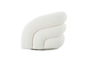 Миниатюра фото кресло поворотное garda decor dy-kres-117 bel | 220svet.ru