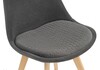 Миниатюра фото стул деревянный bonuss dark gray / wood | 220svet.ru