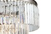 Миниатюра фото подвесная люстра ilamp 7383/8p nickel | 220svet.ru